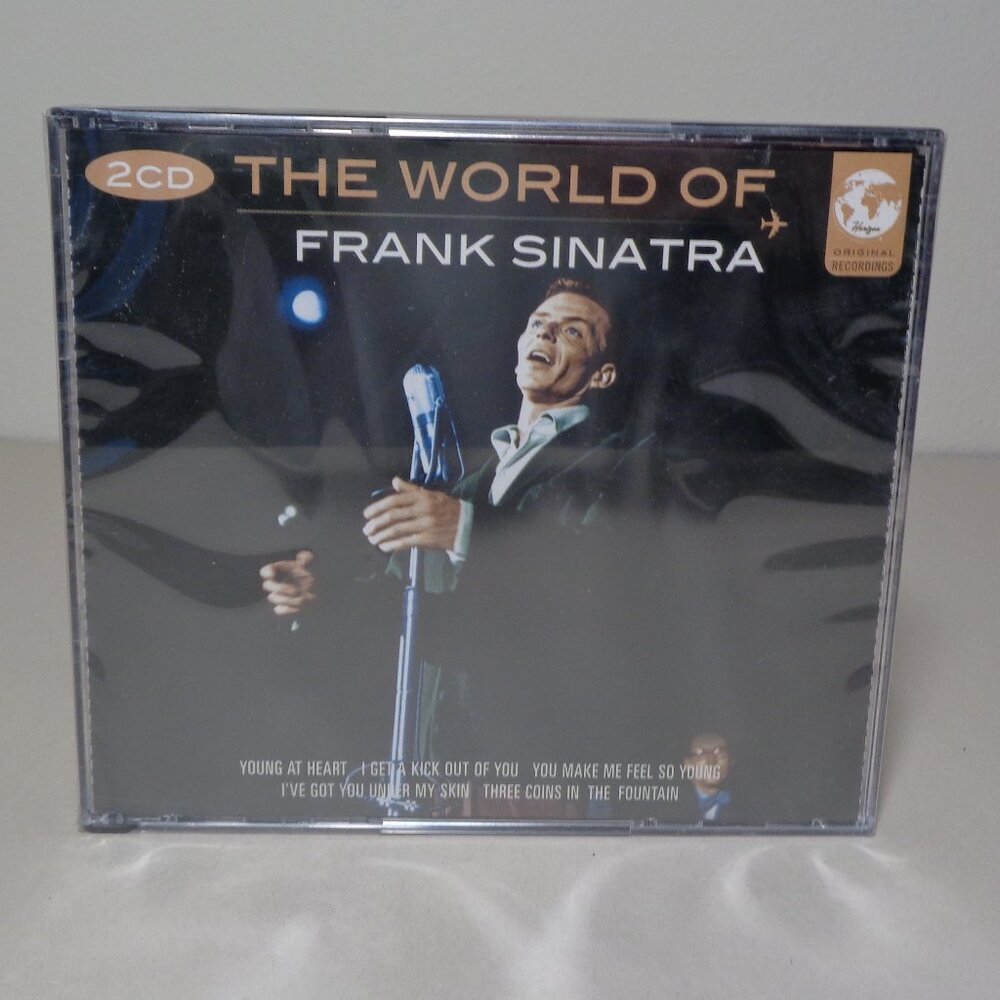 THE WORLD OF FRANK SINATRA / New CD / 2 Disc Set / 40 Tracks - Songs